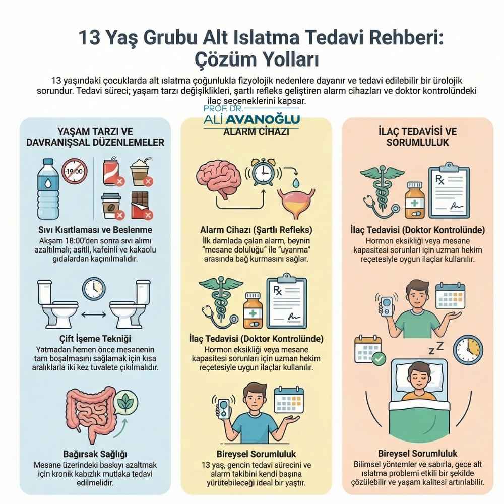 13 yaşındaki çocuk neden altını ıslatır?