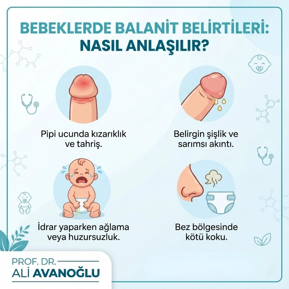 bebeklerde balanit neden olur