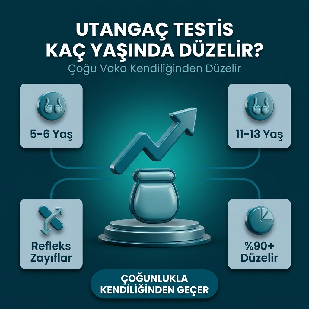 yetişkinlerde utangaç testis