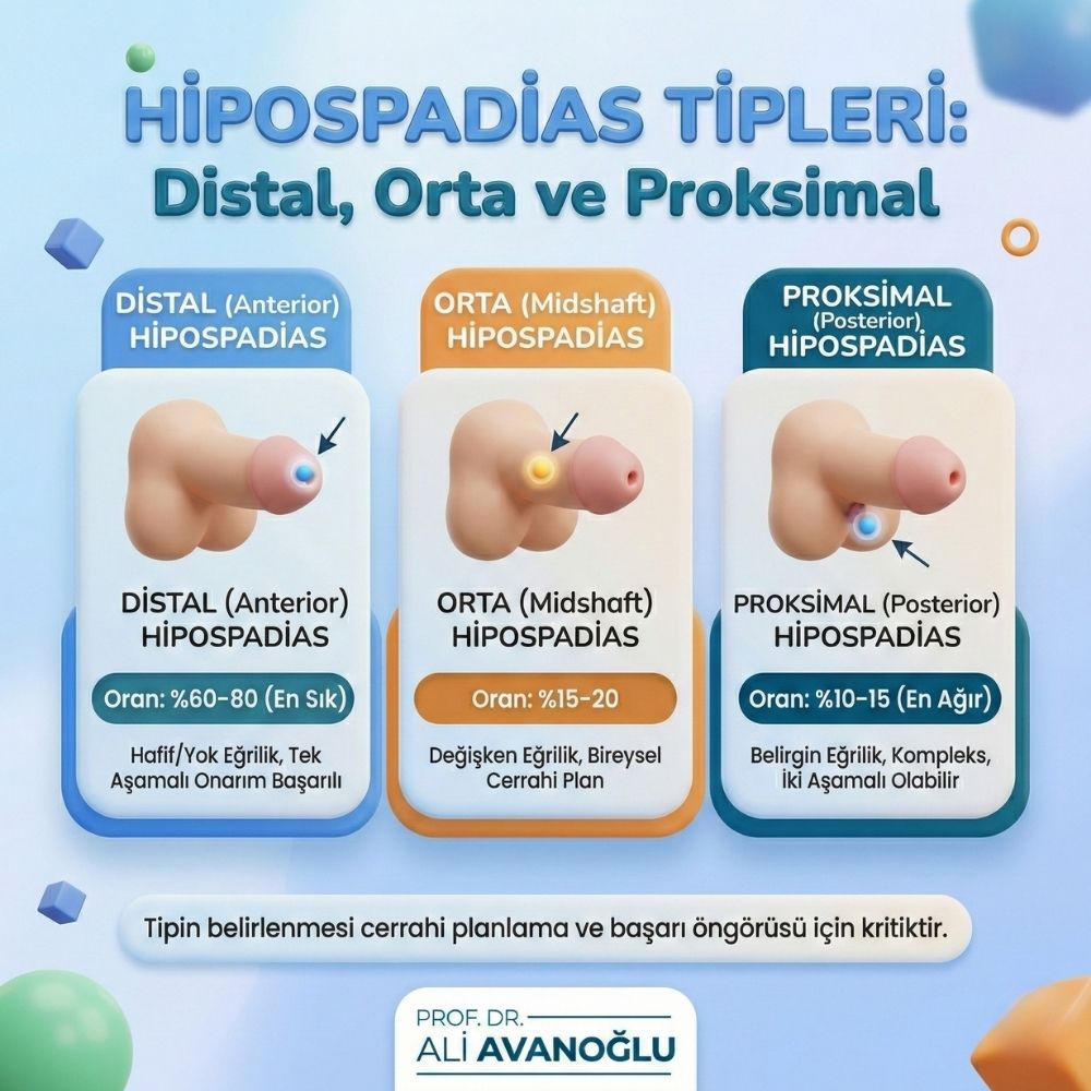 Hipospadias-Tipleri