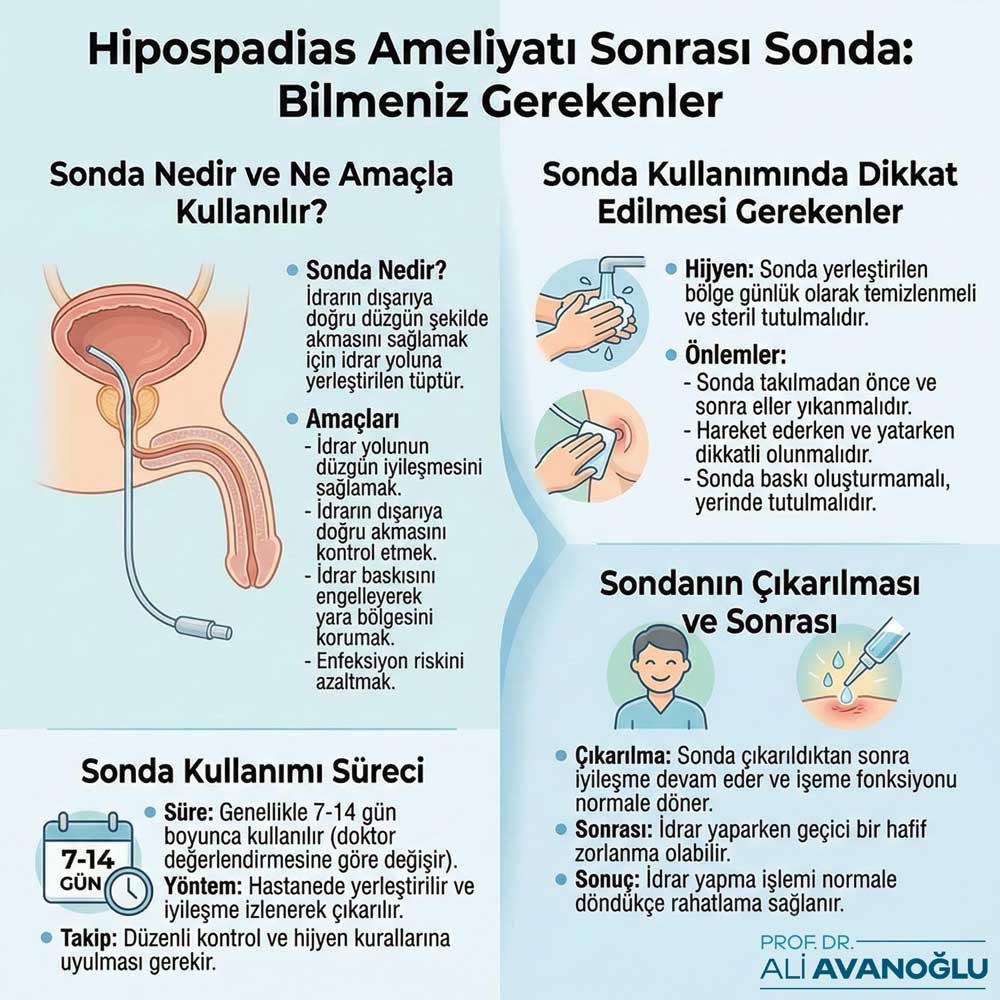 Hipospadias Ameliyati Sonrasi Sonda