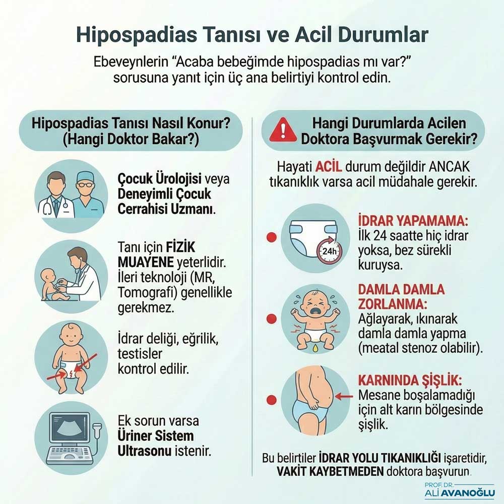 Hipospadias Genellikle Ne Zaman Fark Edilir