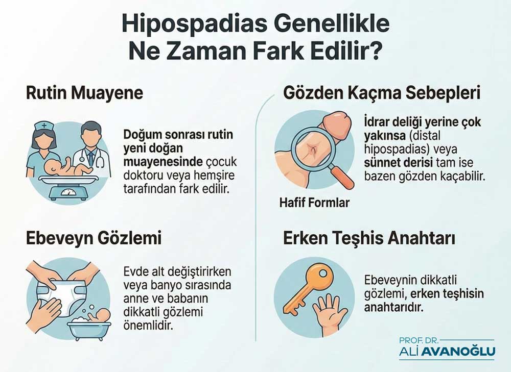 Hipospadias Genellikle Ne Zaman Fark Edilir